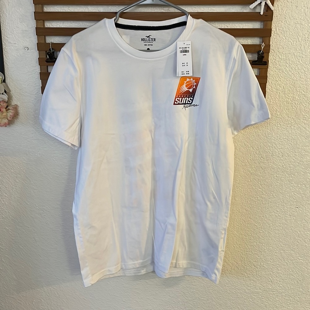 PHX SUNS Graphic Tee - Men’s Large - White